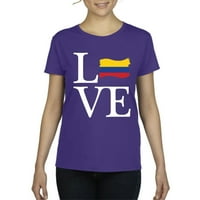 Normalno je dosadno - Ženska majica kratki rukav, do žena Veličina 3XL - Ljubav Kolumbija