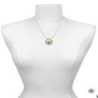 Delight nakit silvertone Crnoj MA Gold-Tone klasa zvonaste ogrlice, 18