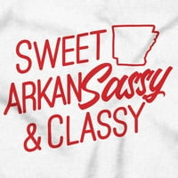 Arkansas Sassy Slatka lokalna arkie djevojka Ženska grafička majica Tees Brisco Brends L
