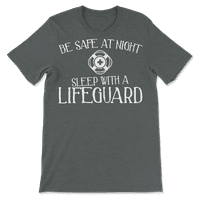 Smiješna majica spasilaca - budite sigurni noću