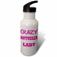 Crazy Rottweiler Lady Oz Sportska boca za vodu WB-175270-1