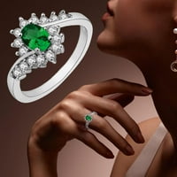 Prstenovi za žene prstenovi prstenovi i muški srebrni prstenovi rhinestone ženske ženske prstenove za