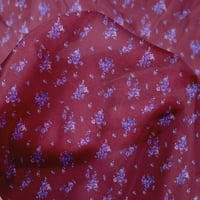 Onuone svilena tabby tkanina odlazi i cvjetni cvjetni tiskani tkaninski dvorište širom