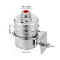 Alloet od nehrđajućeg čelika kuglasti ventil protiv punjenja za rezervoare za vodu (maksimalna stezaljka