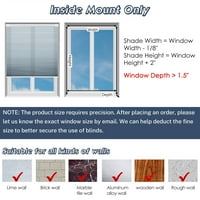 Keego Cellular Ne bušili za prozore za hodanje bežične prozore Lako ugradnju toplota izolacijska buka