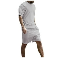 Cleariance Sportska odjeća MIARHB Muška fitnes trčanje svijetlo sive m