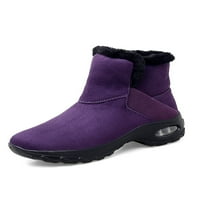 Avamo ženske čizme za sklizne snimke klizanje na toplim cipelama Purple 6.5