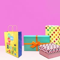 KRAFT papirne vrećice s ručicama prijenosni rođendanski poklon torba kreativne torbe