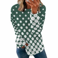 Dukseri Pulover Dukseli Casual Comfy Fals modne odjeće Ženski dugi rukav klasični džemper s dugim rukavima