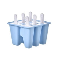 Aoksee Kuhinjski pribor silikonski rupa Popsicle plijesni Klasični kalupi Pokloni za višekratnu upotrebu