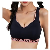 Sportski grudnjaci za žene Visoka podrška Sportski donji rublje Fitness Veličina Yoga Sports Back Bra