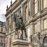 Charles IV Konjički statuu, Muzej nacionalne umjetnosti, Mexico City, Meksiko Zgrada Statue Posljednji