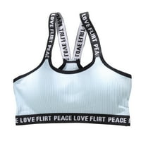 Ženske sportske grudnjake Fitness Yoga ženska jastučna odjeća vrpci tenki za tenkove Push up Bralette