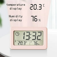 Digitalni budilnik, ekran s vremenskim datumom temperaturnom ekranu, jednostavna funkcija odgode, rezervne