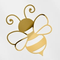 Prozirne naljepnice za naljepnice slatke malene pčele ilustracije premium vodootporne vinilne naljepnice