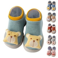 DMQupv Prvi šetači za bebe dječake Dječji cipele cipele Neklizajuće gumene jedinice prve pješačke cipele