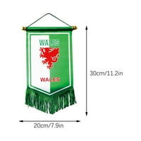 Giligiliso Flag World Cup fudbalske ventilatore Pribor za rešenje zastava Tassel Dekoracija Flag za