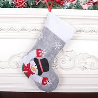 Božićne čarape Čarape sa lampicama svijetlih božićnih čarapa