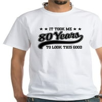 Cafepress - Funny 80. rođendan bijela majica - Muške klasične majice