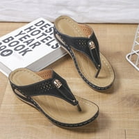 Ortopedske sandale za hodanje papuče sa lukom potpornicom Vintage Flip Flop klirens Prodaja Ljetni dame