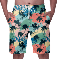 Dječačke i muške plažne kratke hlače Havajski kratke hlače za muškarce sa džepovima, kratke hlače za