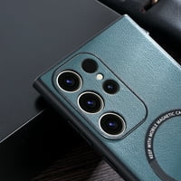 Magnetska futrola za Samsung Galaxy S Plus, luksuzna PU kožna ultra tanka kompatibilna sa magsafeofom