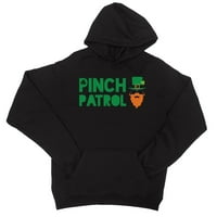 Pinch Patrol Leprechaun unise Hoodie za Dan Saint Patricka