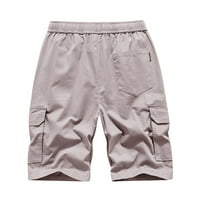 Teretne kratke hlače za muškarce Casual Pure Boja na otvorenom Pocket plaža Radna pantalona za teretna