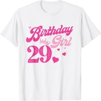 Žene vrhovi 29. rođendana djevojka majica poklon posada vrata za zabavu majice