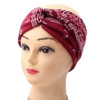 Qazqa Women Moda Bandana Šal Square Square Scarf ženska bandanas Headwear