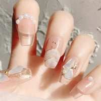 Naljepnica za rezanje, 3D naljepnica za nokte Poliranje elegantnog japanskog stila Abalone Shell Nail