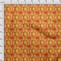 Onuone pamuk poplin tkanina od naranče apstraktna ilustracija haljina materijala tkanina za ispis tkanina