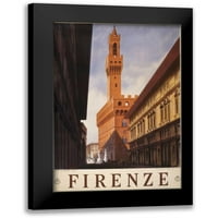 Kolekcija Crni moderni uokvireni muzej umjetnički print pod nazivom - Firenze