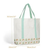 Ženske torbe Djevojke Dizajneri ramena Tote torbe Posebne tkanine Kupovina Torba za mamu bijela