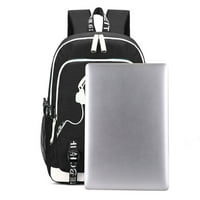 Bzdaisy multi-džepni kirby ruksak s USB punjenjem i zaštitom od laptopa - savršena za školu i putovanja