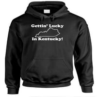 Gettin 'Lucky u Kentucky - Unizno pulover Hoodie