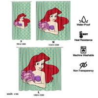 The Little sirena stila za zavjese od tkanine sa kukom ekskluzivno dekorativni kupatilo Pribor Vodootporni