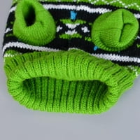 Klasični džemper s pahuljicama - meka zadebljanje mačaka zagrijavanje topli kaput, zimska pletena kućna