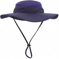Sklopivi pakirani podesivi kašika za sunčanje UV široka rub ljetna šeširka za žene safari planinarski