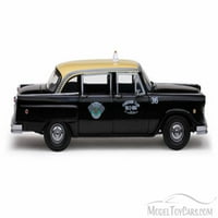 Dallas Checker TAXICAB, Crna - Sun Star - Diecast Model Model Toy Car