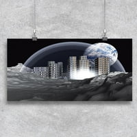 Lunarna kolonija Poster -Image by Shutterstock