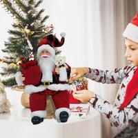 Božićni ukrasi čišćenje Božić Santa Claus Doll Božić Dečije poklon igračka ukras za kuću za dom