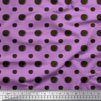 Soimoi Rayon tkanine točkice točkice štampane tkanine sa dvorištem široko