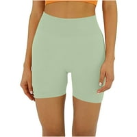 Penskeiy joga kratke hlače za žene Žene Čvrsti bešavne kondicije za dizanje kratke hlače za podizanje
