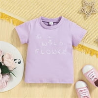 Baby Boy Fall odjeća 3-mjesečne dječake Dječji dječji slow s odjećom s kratkim rukavima Tors cvjetne