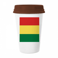 Bolivia Country Country Simbol Mark uzorak šalica kava pijenje staklo Pottery CEC CUP poklopac