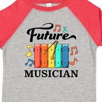 Inktastična budućnost muzičara - Xylophone Music Poklon Dječak malih majica ili majica Toddler