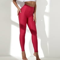 Aaimomet yoga hlače High wants ženske kontrolne hlače yoga gamaše struice čvrsto trkačke vježbe joge
