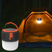 DaiosportSwear Clearence Camping Solar Solarno punjivo, LED šator Light Ultra svijetla za kampovanje