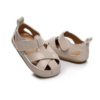 SHPWFBE Baby Slatke sandale za meke kosilice za mališane boje Bijela oblaka Sandale Novogodišnje ukrase